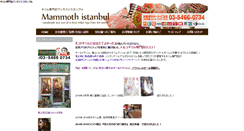 Desktop Screenshot of m-istanbul.jp