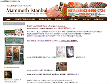 Tablet Screenshot of m-istanbul.jp